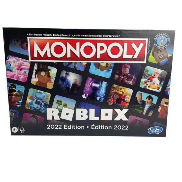 Hasbro Games Monopoly Roblox 222 Edition Board Game New Poshmark M 